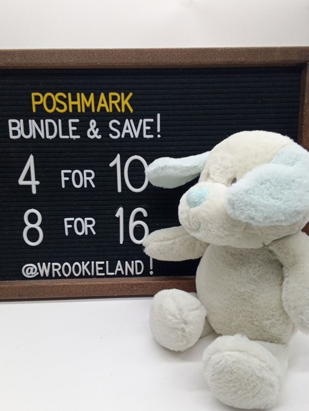 Rattle Bear Blue\Cream Plush